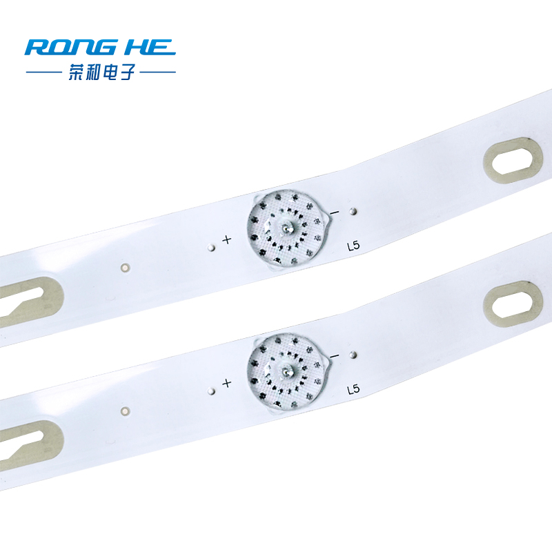 Preț de fabrică MS-L1084, 6 lumini 6V cu lentile optice triunghi (U Style) benzi de retroiluminare LED